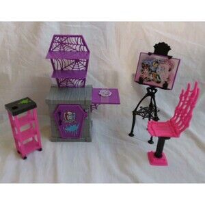 Monster High Art Class Studio Playset 2013 INCOMPLETE